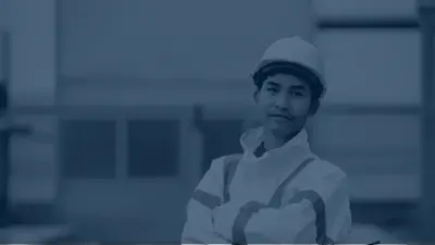 Engineer in safety gear following AS/NZS 3008.1.1:2025 standards