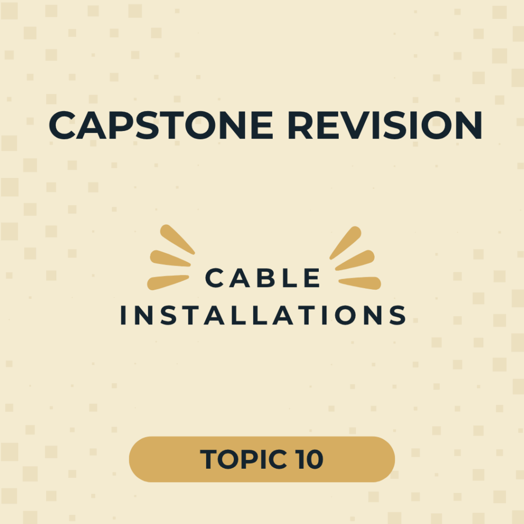 Capstone Revision topic 10