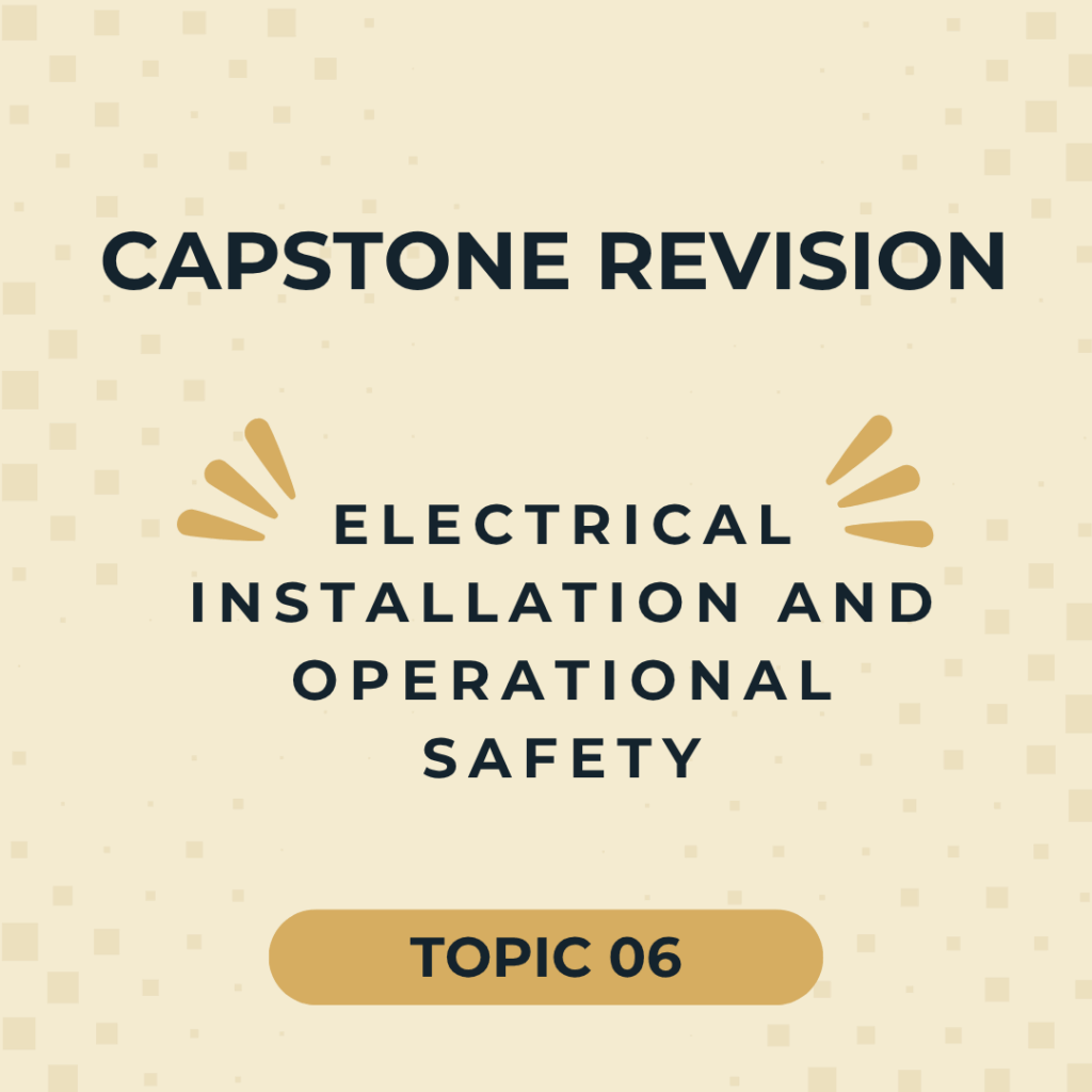 Capstone Revision topic 06
